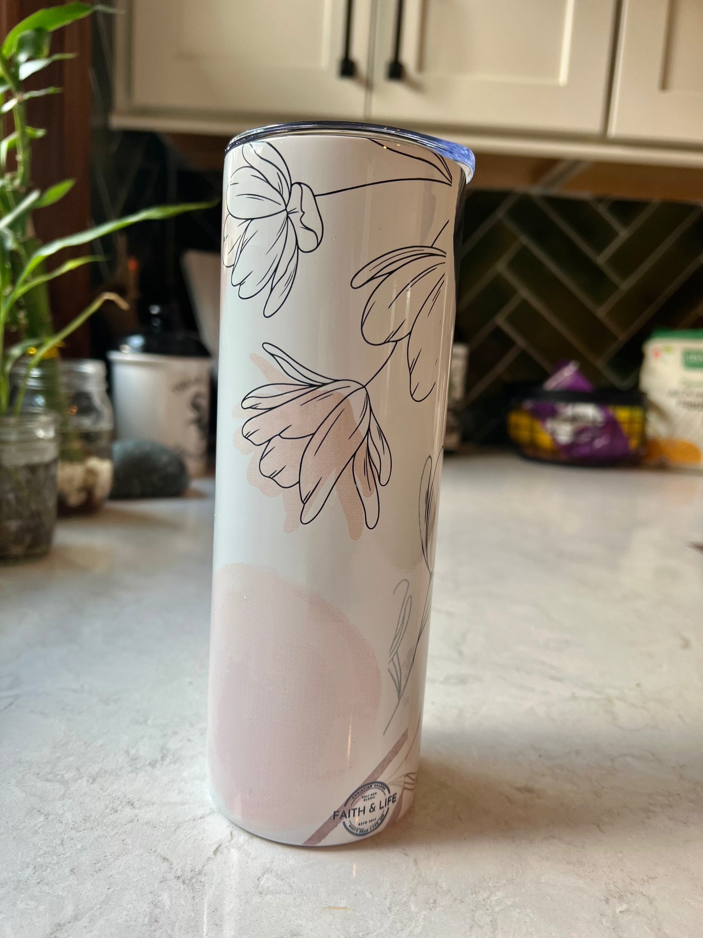 The Joy Of The Lord Is My Strength - Bible Verse Stainless Steel Double-Wall Insulated 20oz Tumb.er