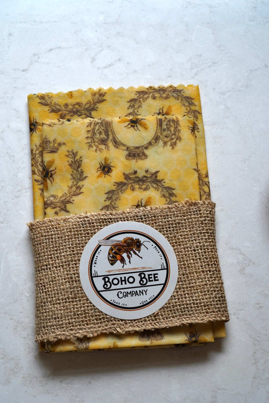 Beeswax Wrap: 2 Pack (Medium/Large)