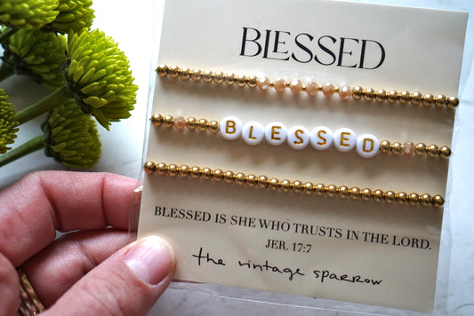 Believe Bracelet Stack
